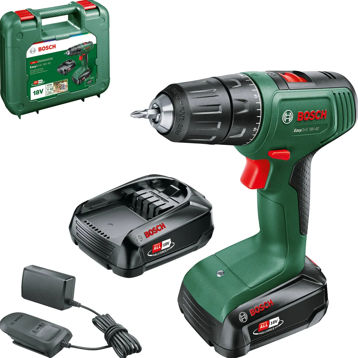 Bosch Accuboormachine Easydrill 2A 18V (2 Accu'S)