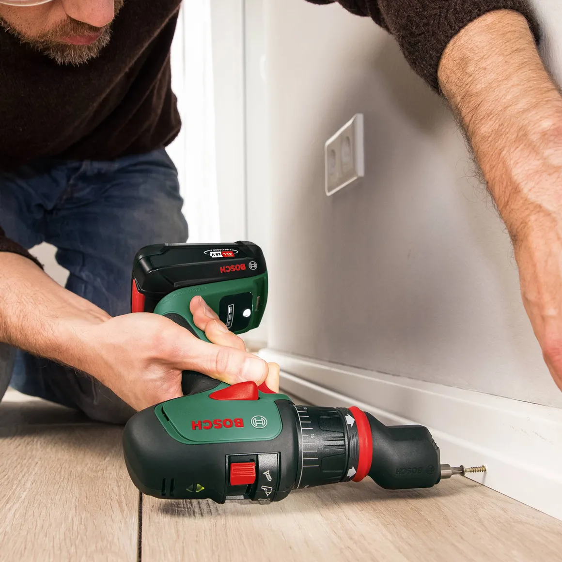 Bosch Accuboormachine Met Klopfunctie Advancedimpact Quicksnap 18V (2 Accu'S)