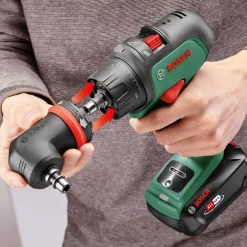 Bosch Accuboormachine Met Klopfunctie Advancedimpact Quicksnap 18V (2 Accu'S)