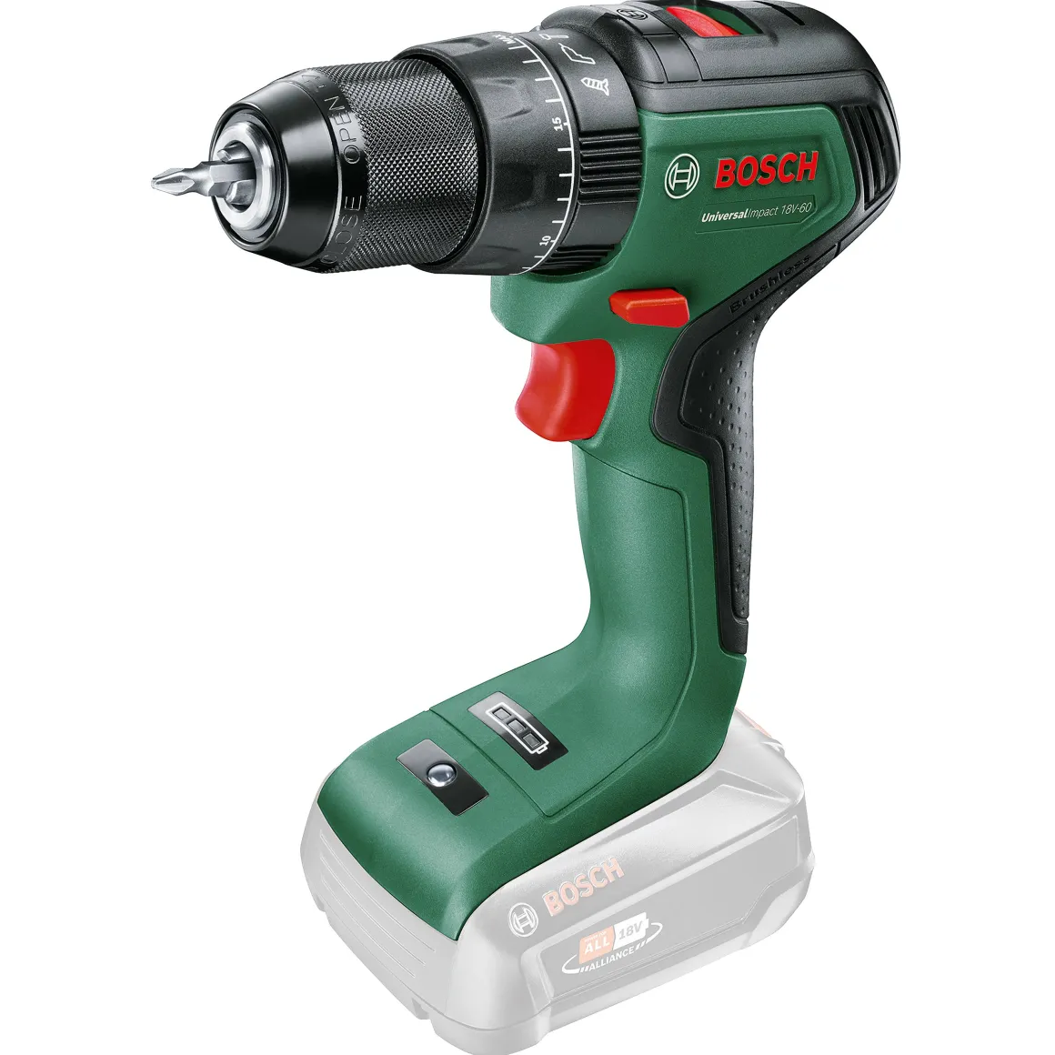 Bosch Accuboormachine Met Klopfunctie Universalimpact-60 18V (2 Accu'S)