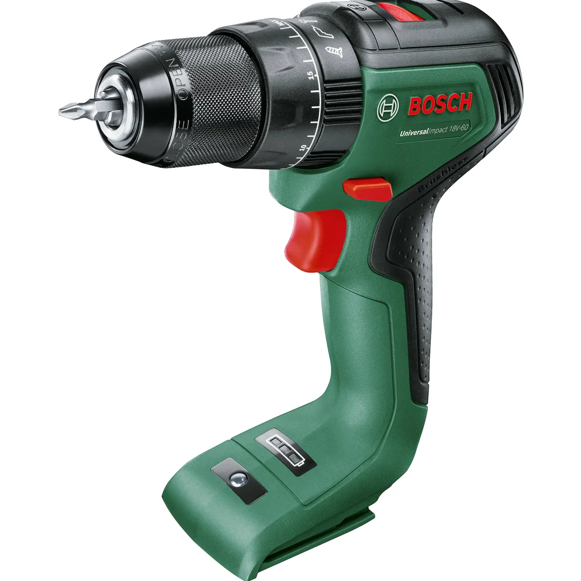 Bosch Accuboormachine Met Klopfunctie Universalimpact-60 18V (2 Accu'S)