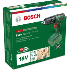 Bosch Accuboormachine Met Klopfunctie Easyimpact-40 18V (Zonder Accu)