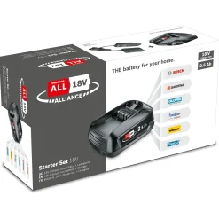 Bosch Batterij + Lader Power For All 18V 2,5Ah