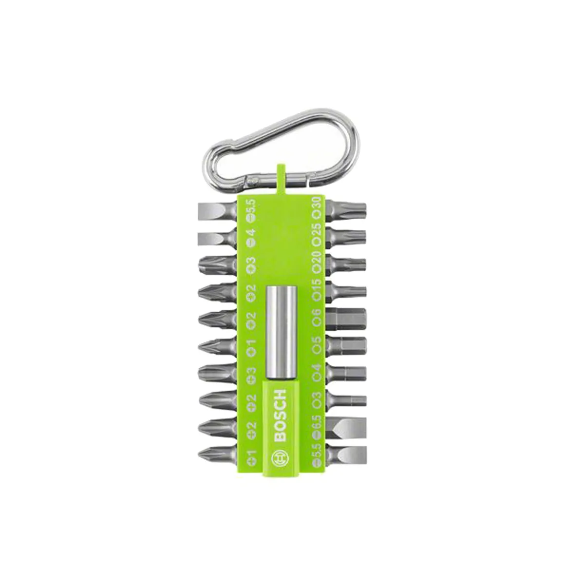 Bosch Bitset Lichtgroen – 21 Stuks