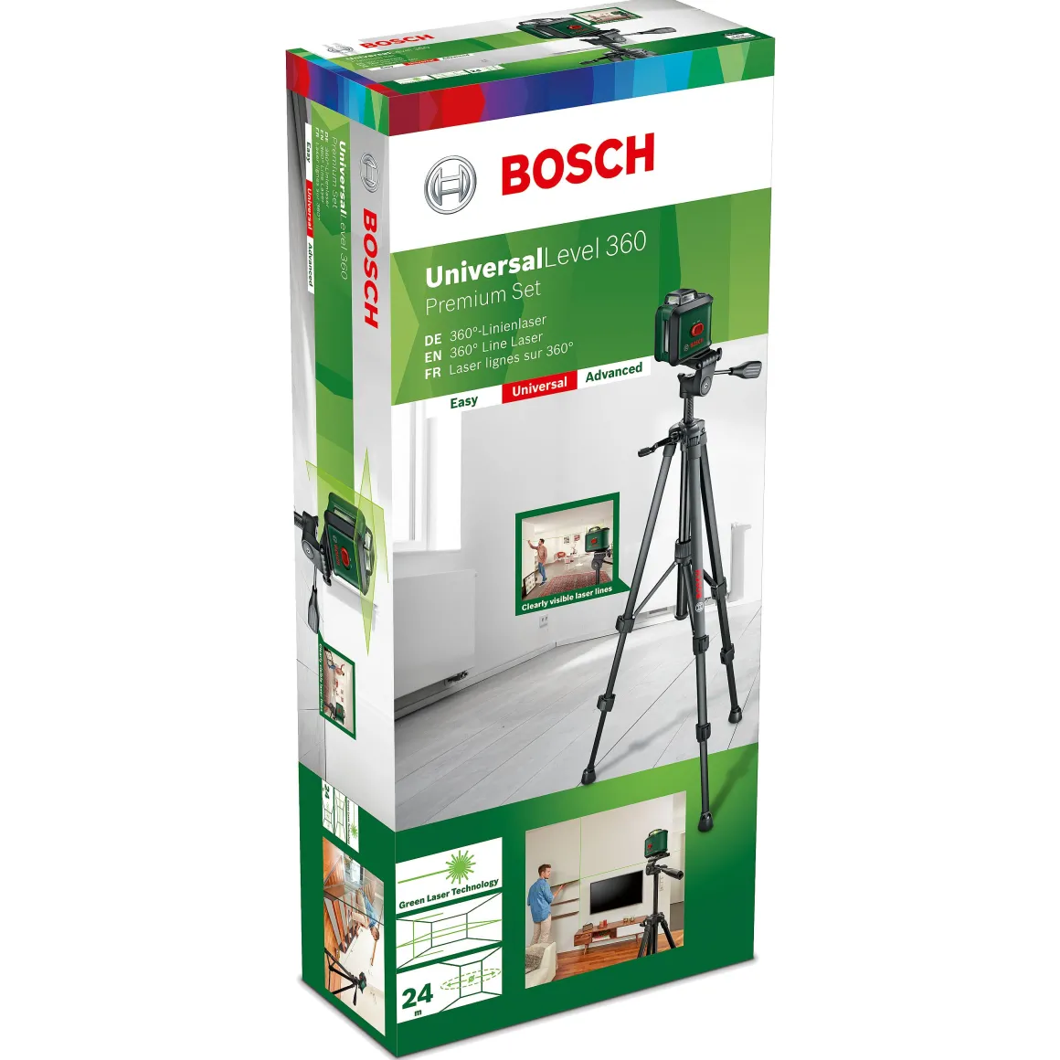 Bosch Kruislijnlaser Premium Universallevel 360°