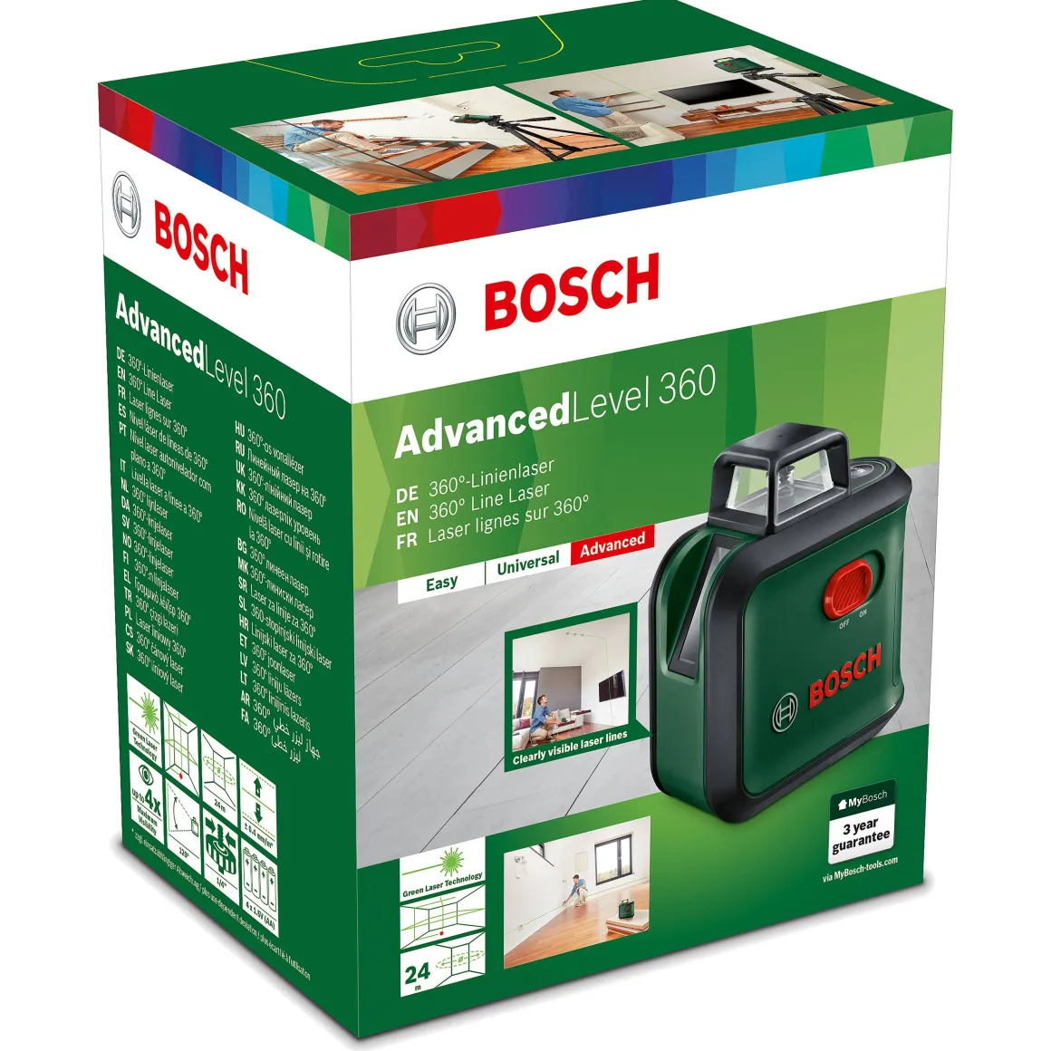 Bosch Lijnlaser Advancedlevel 360