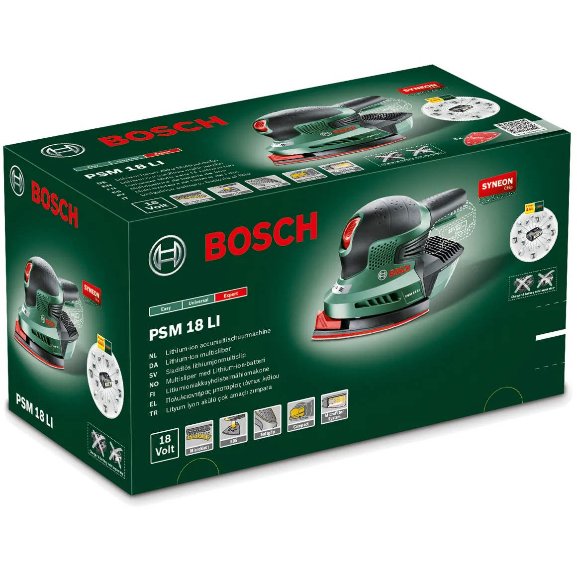 Bosch Multischuurmachine Psm18Li 18V (Zonder Accu)