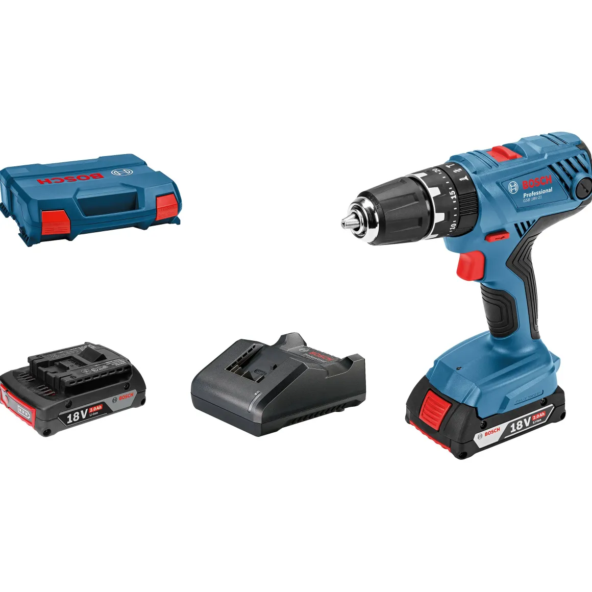 Bosch Professional Schroef- En Klopboormachine Gsb 18V