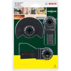 Bosch Startset Voor Hout/Metaal Starlock – 3 Stuks