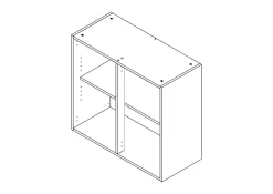 Bovenkast Keuken Modulo Wit 80Cm