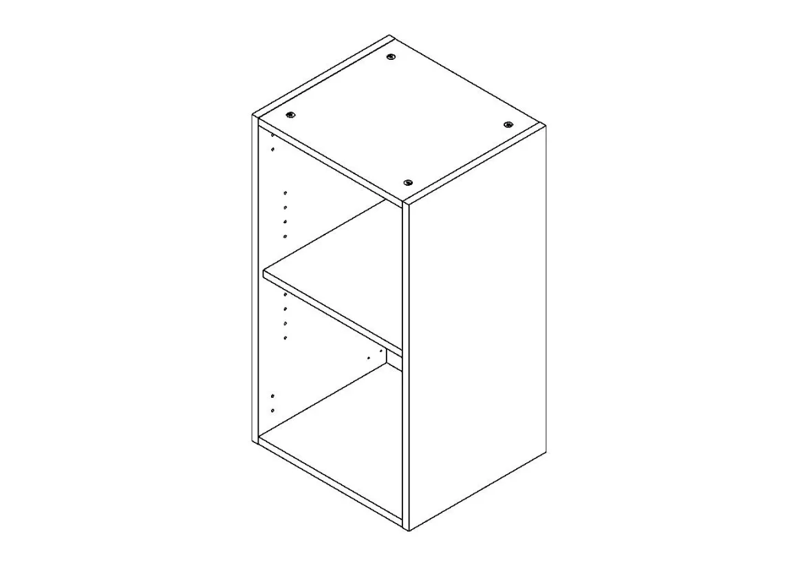 Bovenkast Keuken Modulo Wit 40Cm