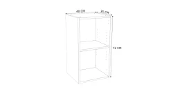 Bovenkast Keuken Modulo Wit 40Cm
