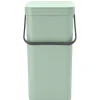 Brabantia Afvalemmer Sort&Go 16L Jade Groen