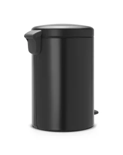 Brabantia Pedaalemmer Newicon Matt Black 20L