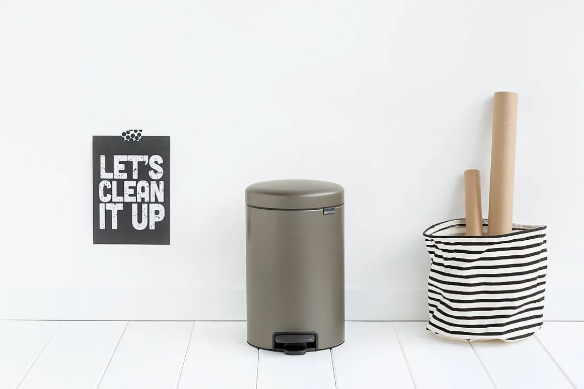 Brabantia Pedaalemmer Newicon Platinum 12L