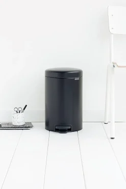 Brabantia Pedaalemmer Newicon Matt Black 12L
