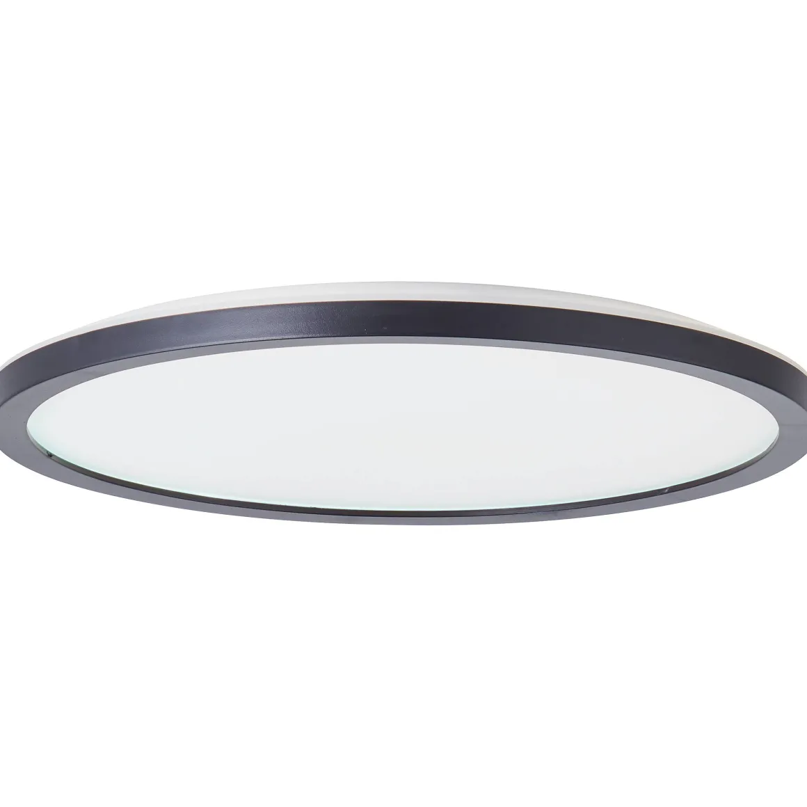 Brilliant Plafondlamp Brennan Zwart 29,4Cm Warm Wit 24W