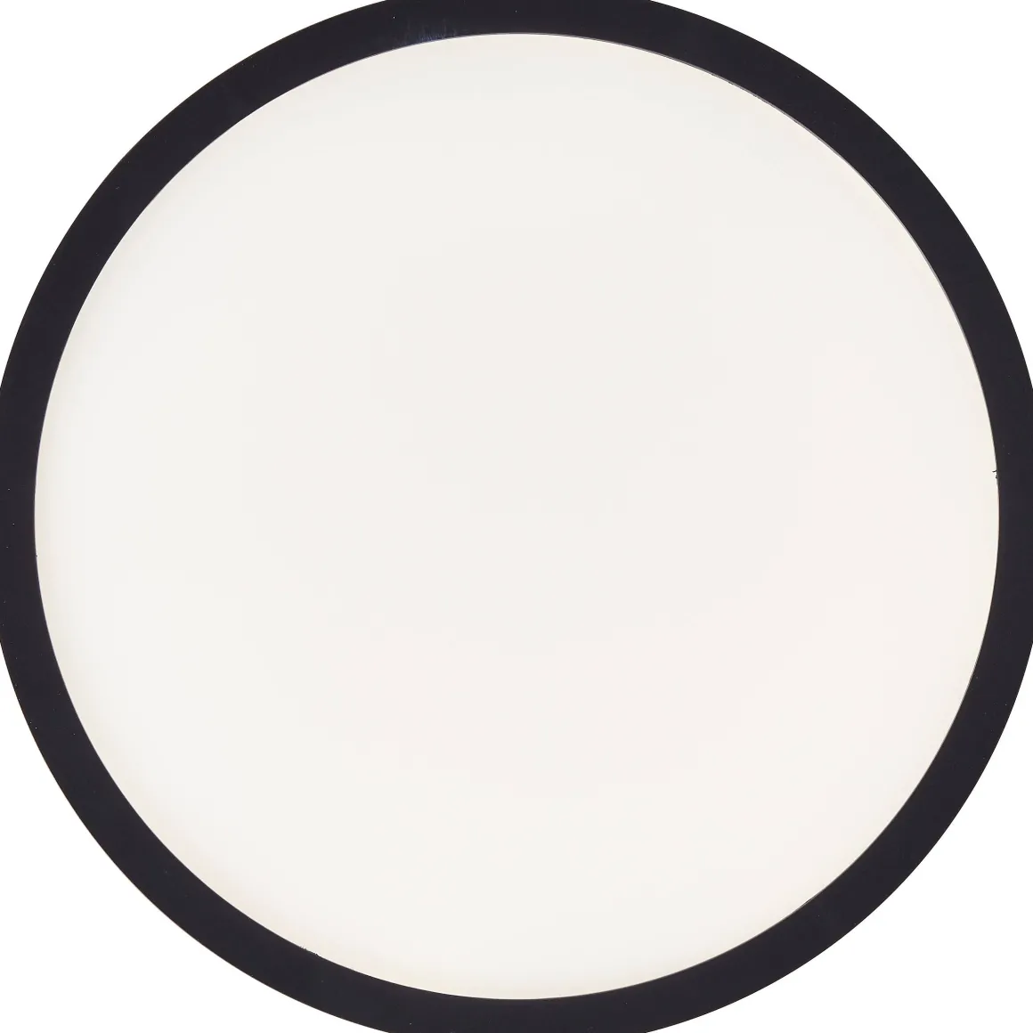 Brilliant Plafondlamp Brennan Zwart 29,4Cm Warm Wit 24W