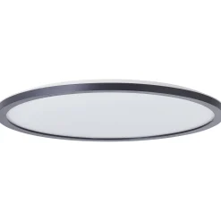 Brilliant Plafondlamp Brennan Zwart 42Cm Neutraal Wit 24W