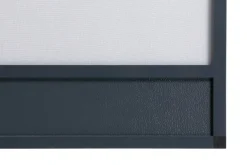 Cando Hordeur Comfort - Magnetische Hordeur - Antraciet Profiel - Grijs Gaas - 100X235Cm