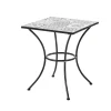 Central Park Bistrotafel Atri Zwart/Wit 60X60Cm