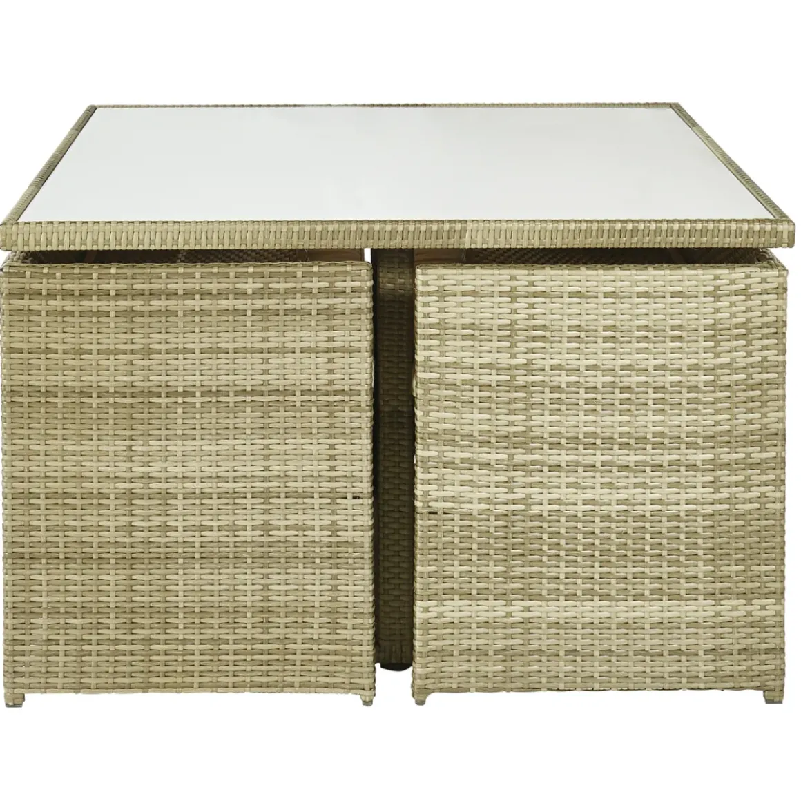 Central Park Dining Loungeset Capri Naturel 7-Delig