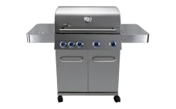 Central Park Gasbarbecue Pasadena Zilver 17Kw