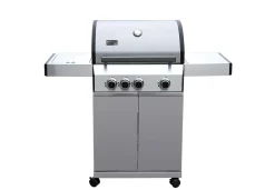 Central Park Gasbarbecue Laredo 13,5Kw Zilver