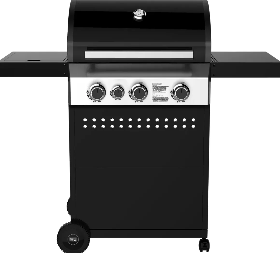 Central Park Gasbarbecue Salta Zwart 13,5Kw
