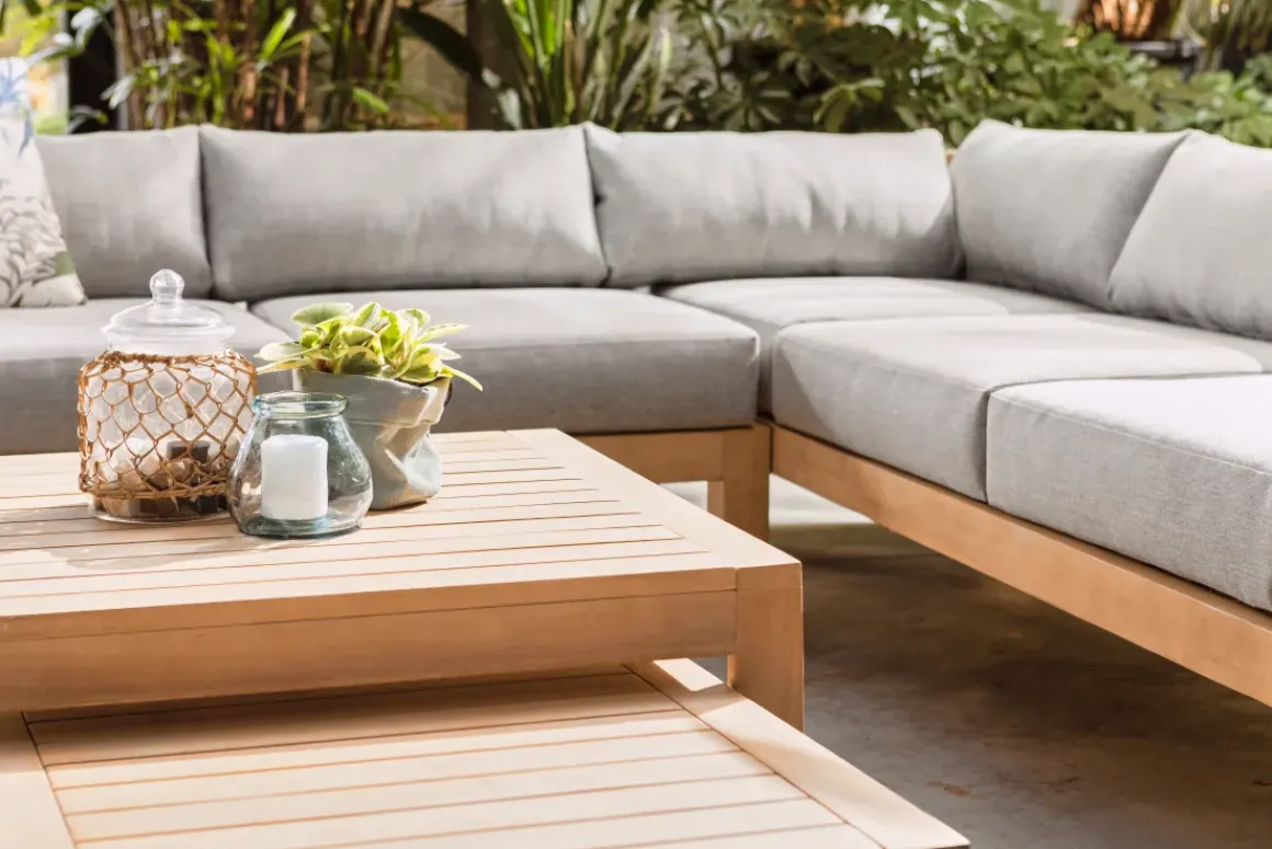 Central Park Hoekbank Loungeset Sorrento Acaciahout