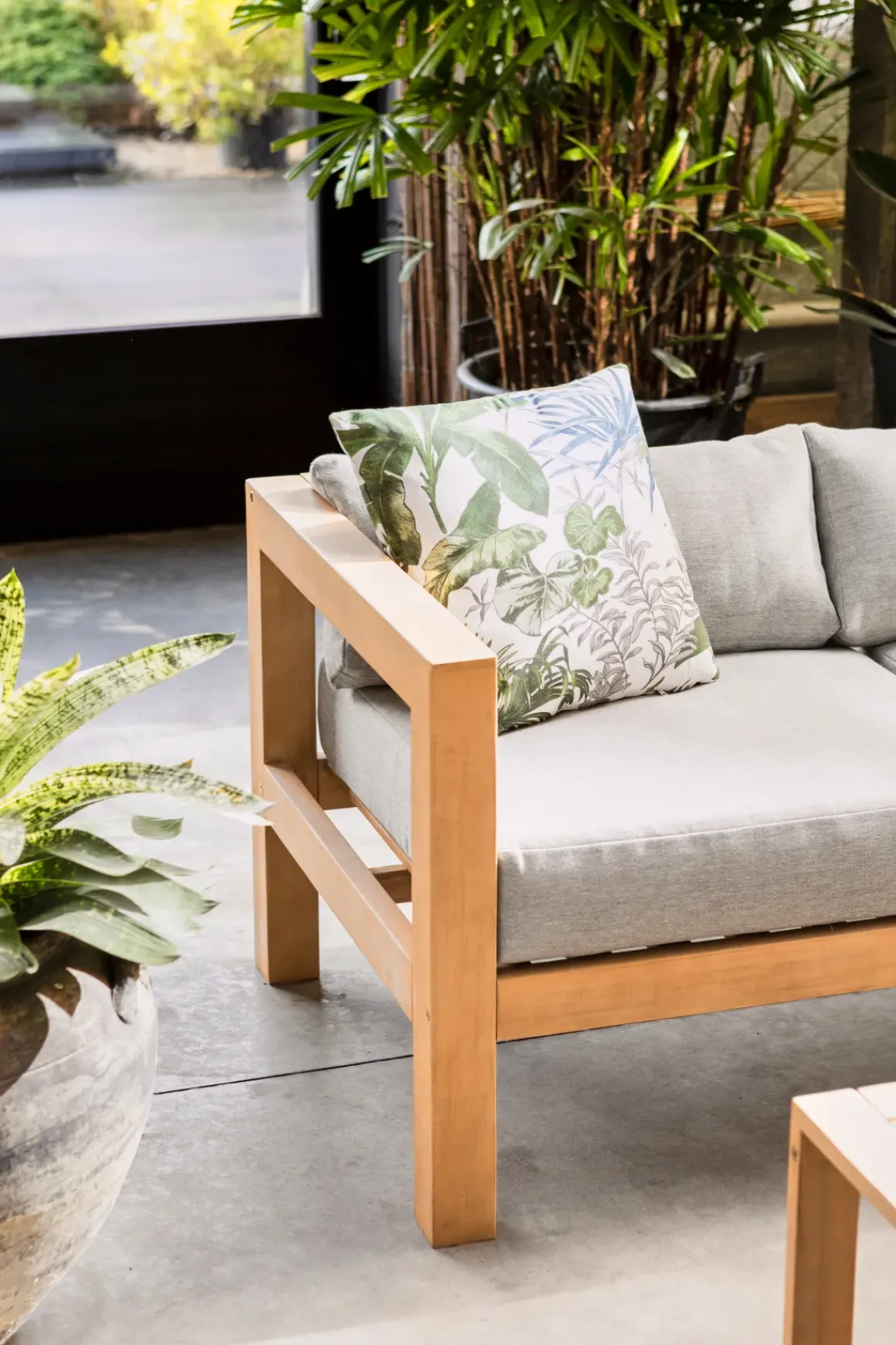 Central Park Hoekbank Loungeset Sorrento Acaciahout