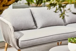 Central Park Ischia Aluminium/Textiel Loungeset 214X214Cm