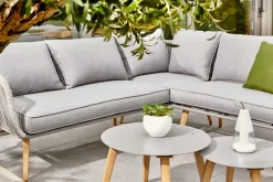 Central Park Ischia Aluminium/Textiel Loungeset 214X214Cm