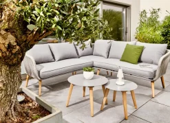 Central Park Ischia Aluminium/Textiel Loungeset 214X214Cm