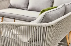 Central Park Ischia Aluminium/Textiel Loungeset 214X214Cm