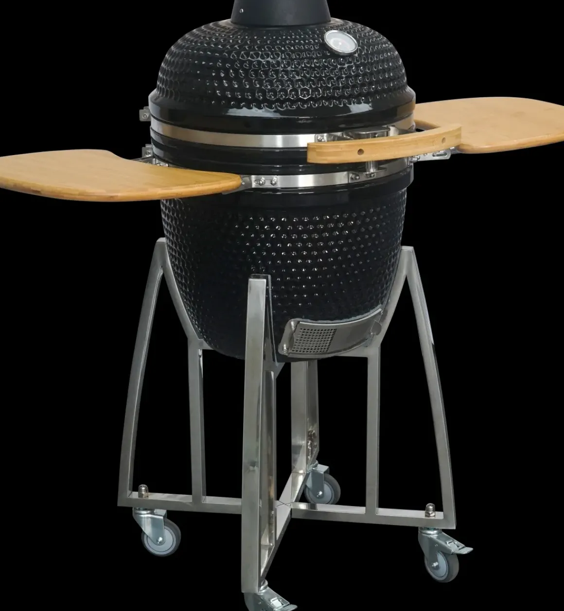 Central Park Keramische Barbecue Kamado Met Werkbladen O38,3Cm