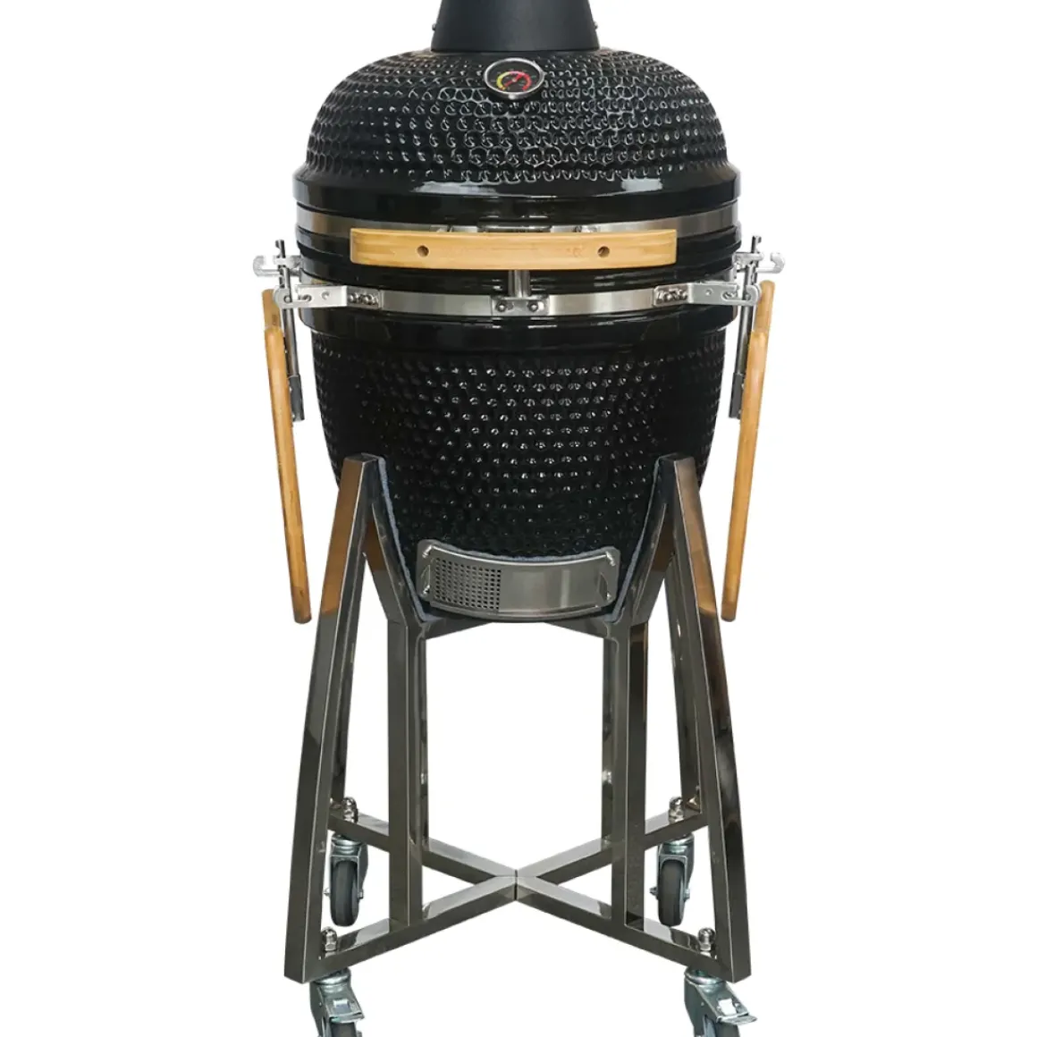 Central Park Keramische Barbecue Kamado Met Werkbladen O38,3Cm