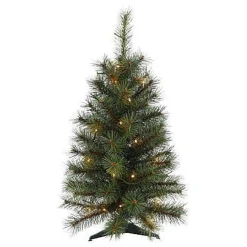 Central Park Kunstkerstboom Met Verlichting 2-In-1 60Cm