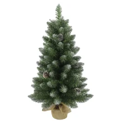 Central Park Kunstkerstboom Besneeuwd Groen 90Cm