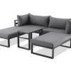 Central Park Loungeset Napoli Aluminium