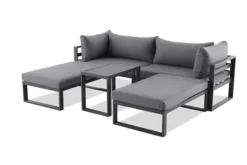 Central Park Loungeset Napoli Aluminium