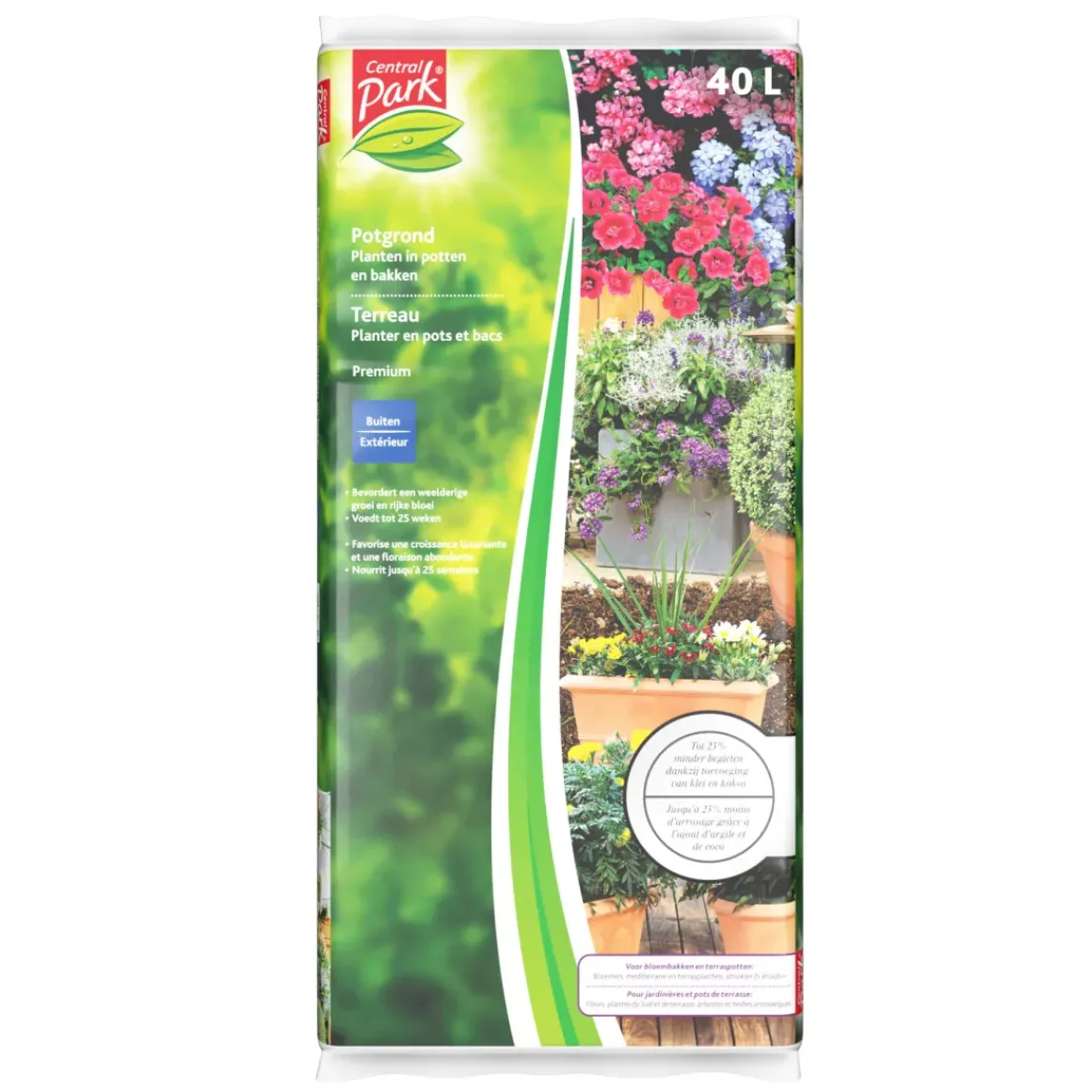 Central Park Potgrond 40 L
