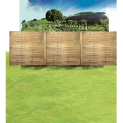 Central Park Schutting Grenen Recht 180X180Cm