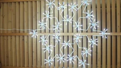 Central Park Sneeuwvlok Kerstverlichting Koel Wit 82X72Cm
