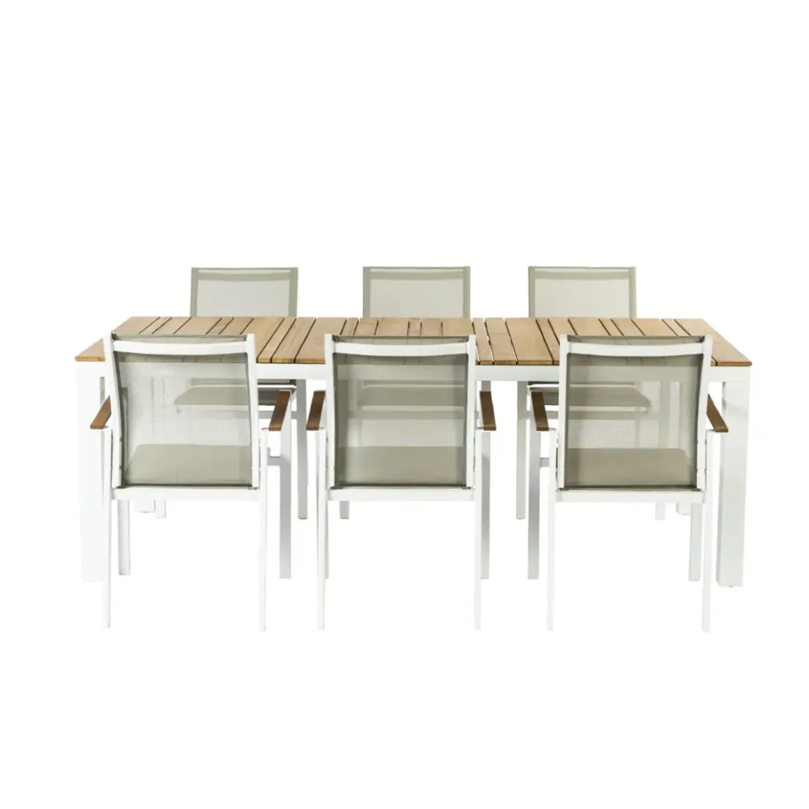 Central Park Tuinstoel Bonifacio Stapelbaar Aluminium/Textileen Taupe