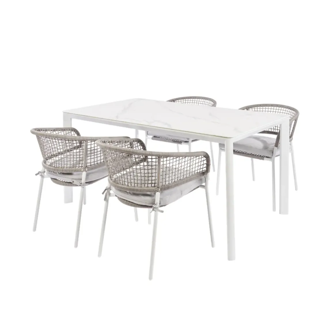 Central Park Tuinstoel Ciotat Aluminium/Wicker 60X61X74Cm