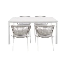 Central Park Tuinstoel Ciotat Aluminium/Wicker 60X61X74Cm