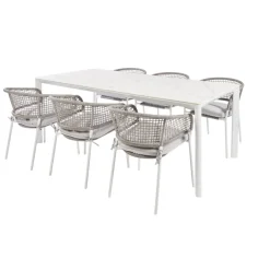 Central Park Tuinstoel Ciotat Aluminium/Wicker 60X61X74Cm