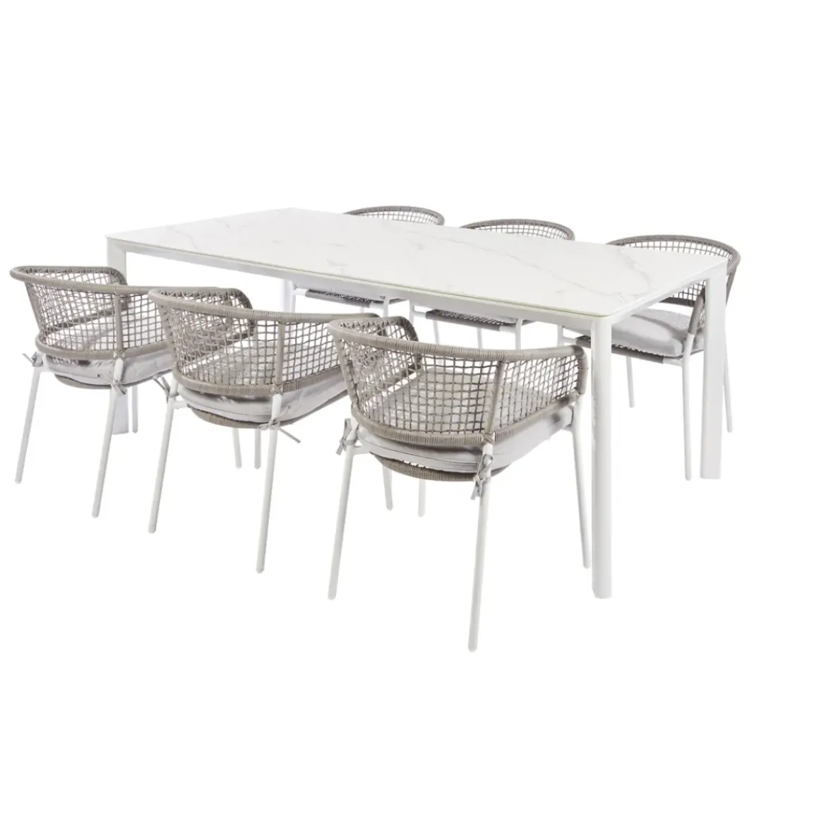Central Park Tuinstoel Ciotat Aluminium/Wicker 60X61X74Cm