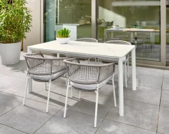 Central Park Tuinstoel Ciotat Aluminium/Wicker 60X61X74Cm